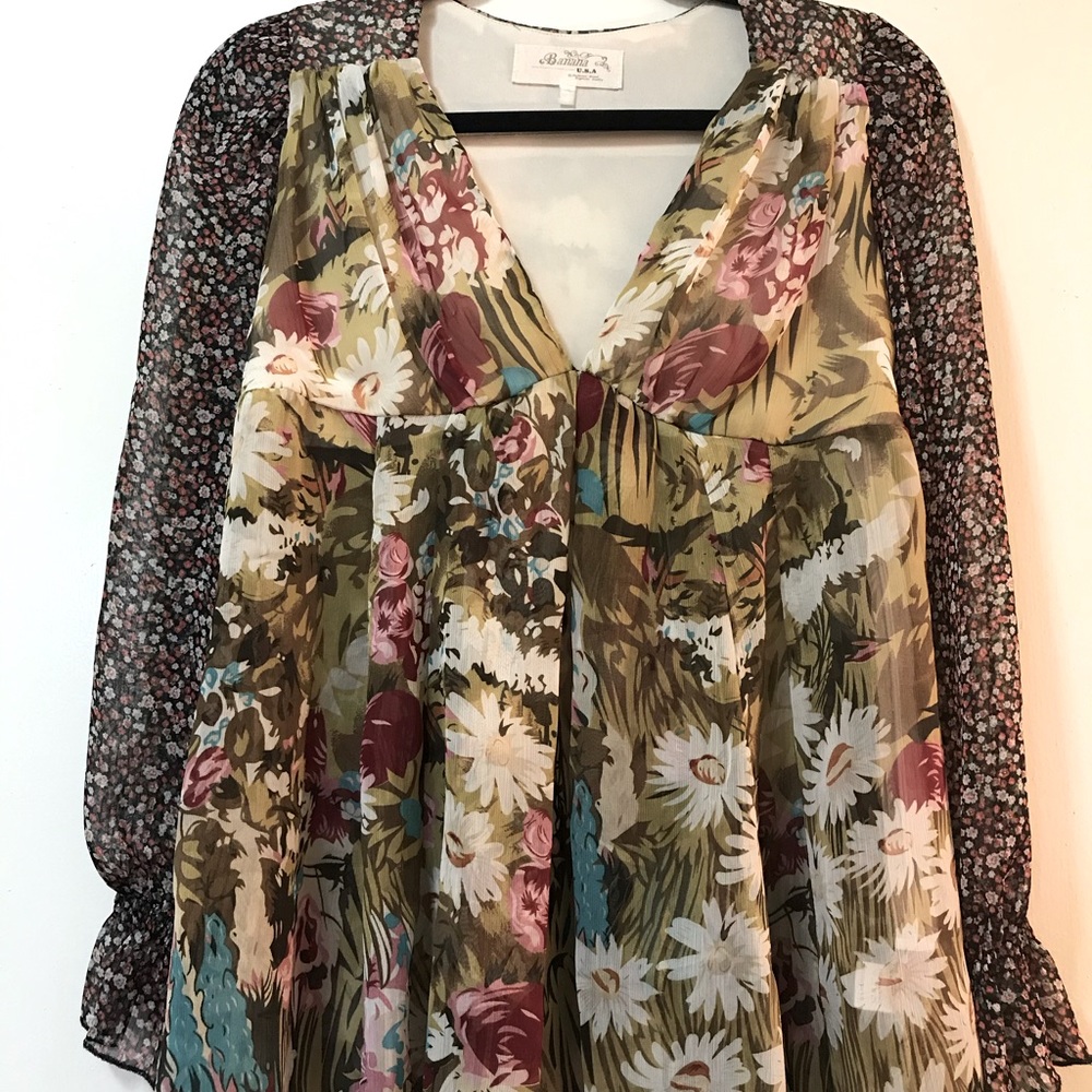 Floral Long Sleeve Blouse